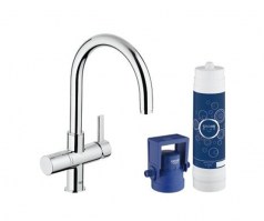 MONOMANDO COCINA CON FILTRO DE AGUA PURE GROHE BLUE